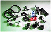 Precision rubber components